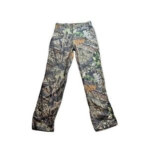 Carhartt Mossy Oak Real Tree Mens Camo Outdoor Pants Size 34x34 Tall - Hunting